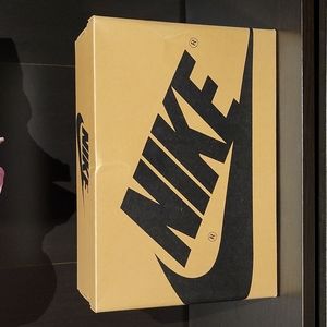 Nike Shoe Box Empty w 8.5 Brown Black Jordan